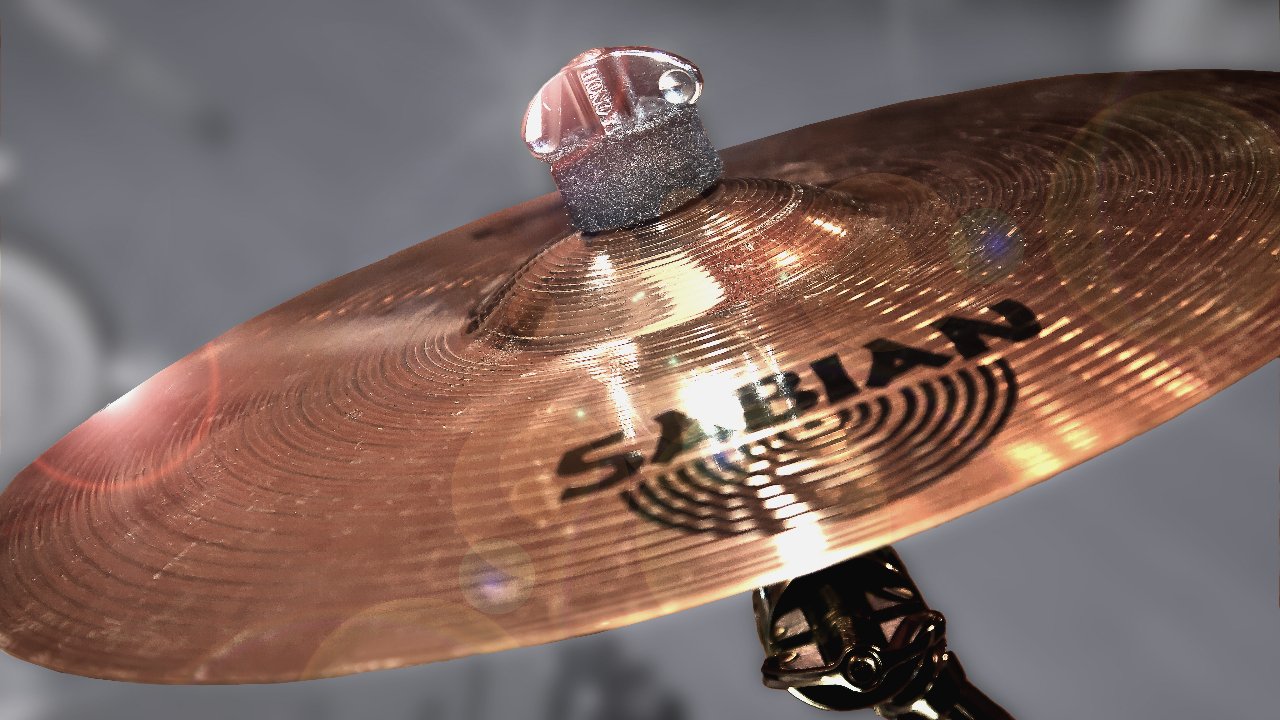 crash cymbal for metal