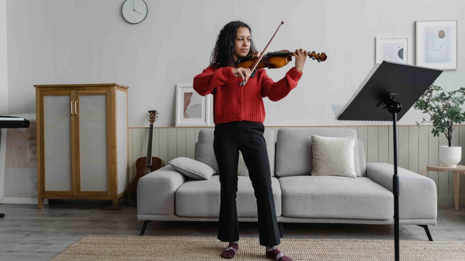 violin posture